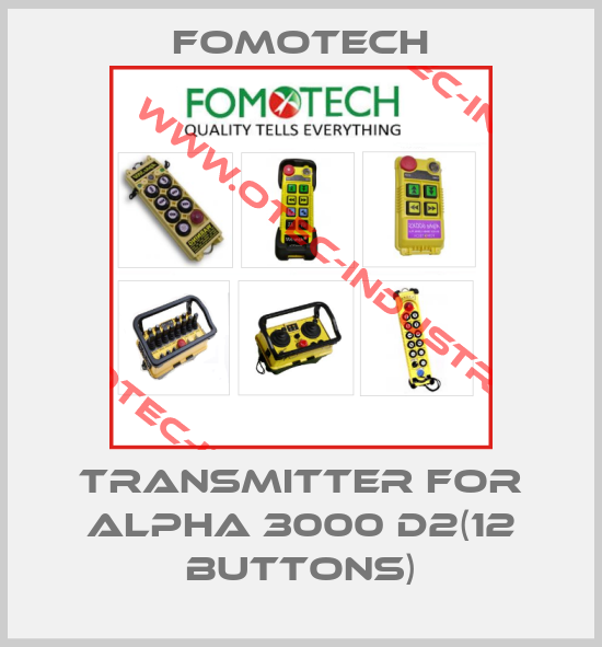 transmitter for ALPHA 3000 D2(12 buttons)-big