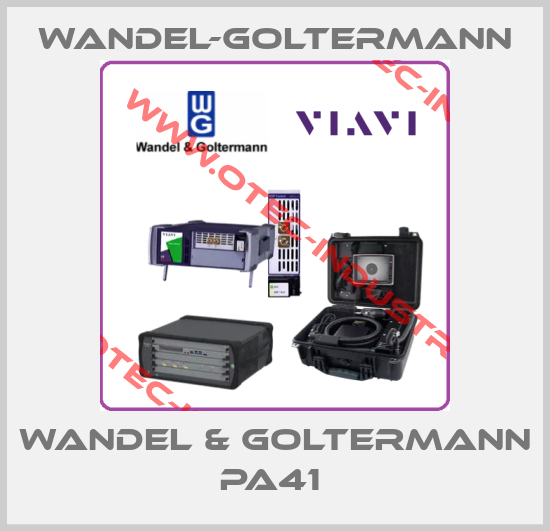 WANDEL & GOLTERMANN PA41 -big