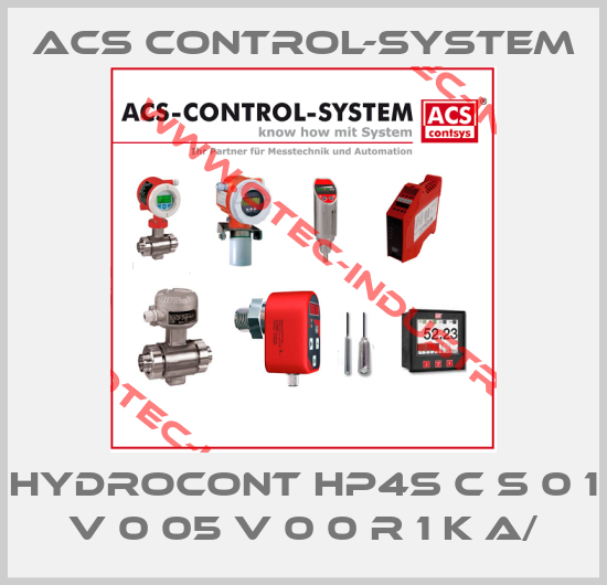Hydrocont HP4S C S 0 1 V 0 05 V 0 0 R 1 K A/-big