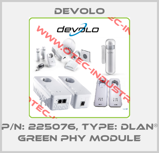 P/N: 225076, Type: dLAN® Green PHY Module-big
