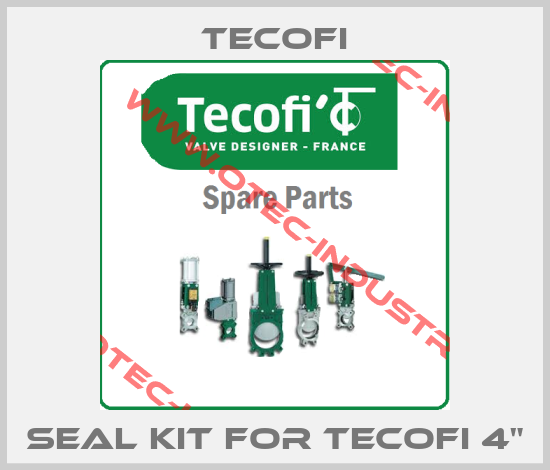 seal kit for Tecofi 4"-big