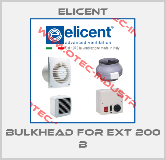 Bulkhead for EXT 200 B-big