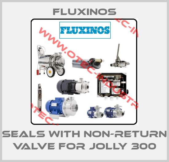 seals with non-return valve for Jolly 300-big