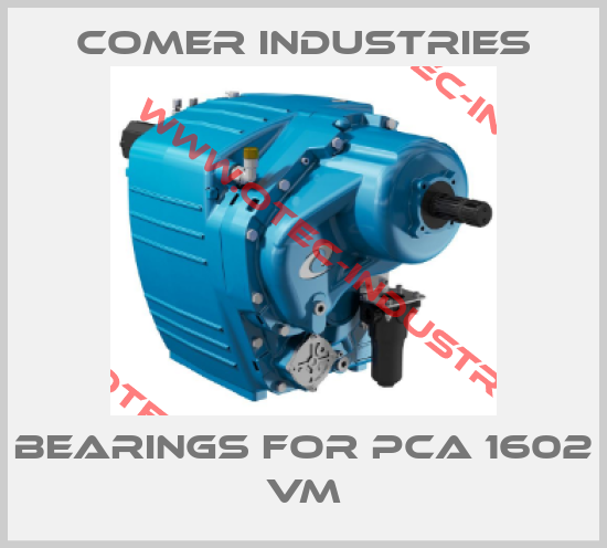 bearings for PCA 1602 VM-big