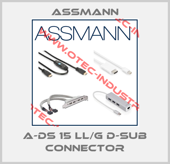 A-DS 15 LL/G D-sub connector-big