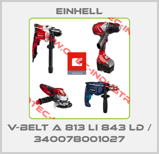 V-belt A 813 Li 843 Ld / 340078001027-big