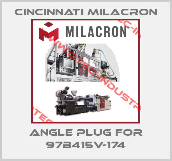 Angle plug for 97B415V-174-big