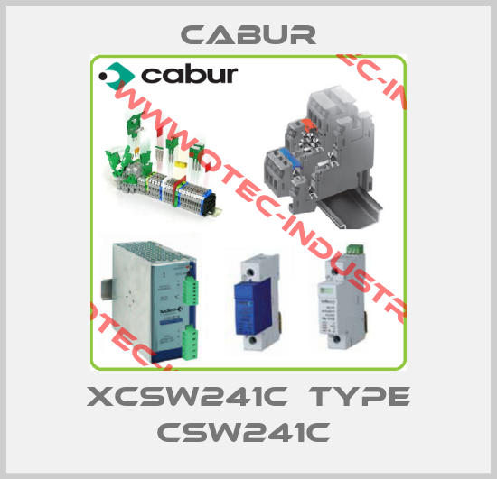 XCSW241C  TYPE CSW241C -big