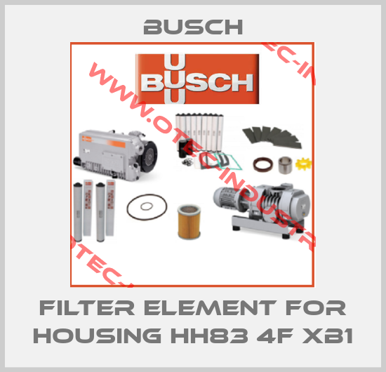Filter element for housing HH83 4F XB1-big