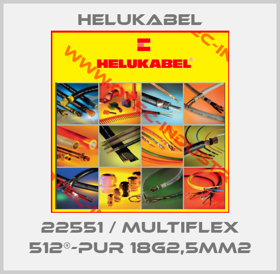 22551 / MULTIFLEX 512®-PUR 18G2,5mm2-big