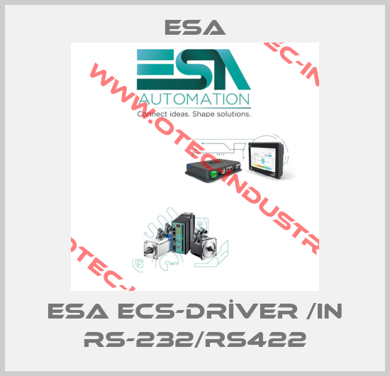 ESA ECS-DRİVER /IN RS-232/RS422-big
