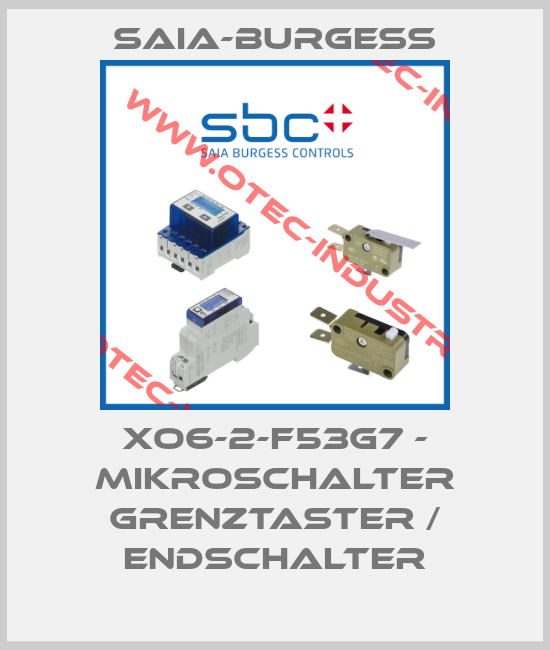 XO6-2-F53G7 - MIKROSCHALTER GRENZTASTER / ENDSCHALTER-big