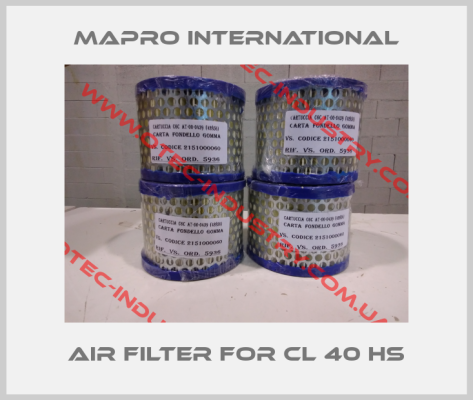 air filter for CL 40 HS-big
