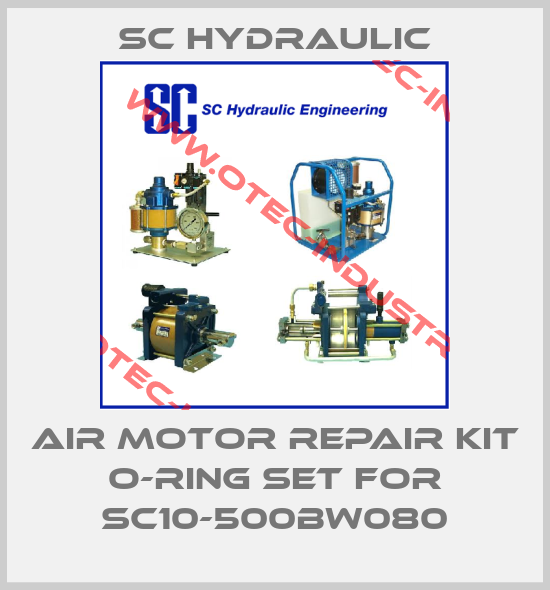 Air motor repair kit O-ring set for SC10-500BW080-big