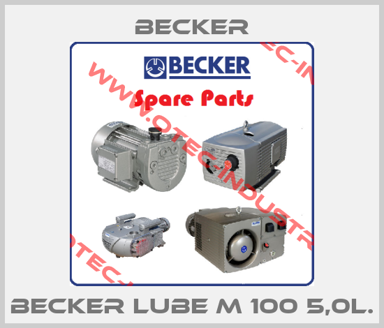 Becker Lube M 100 5,0L.-big