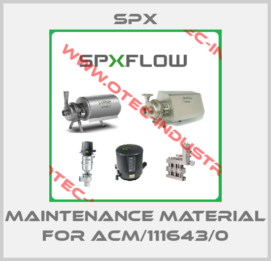 maintenance material for ACM/111643/0-big