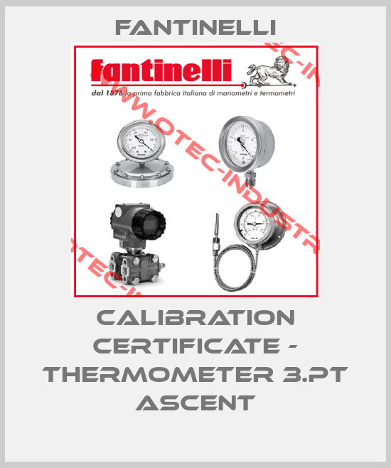 CALIBRATION CERTIFICATE - Thermometer 3.pt Ascent-big