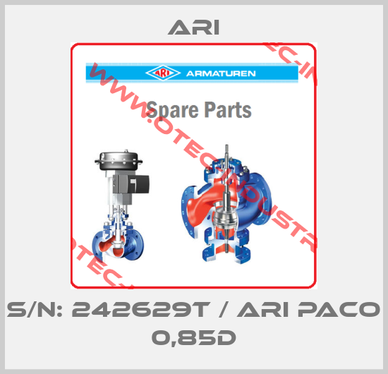 S/N: 242629T / ARI PACO 0,85D-big