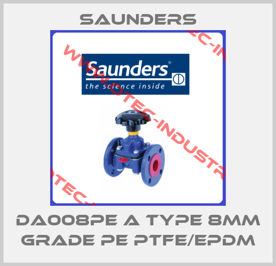 DA008PE A Type 8mm Grade PE PTFE/EPDM-big