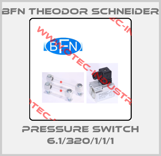 Pressure switch 6.1/320/1/1/1-big