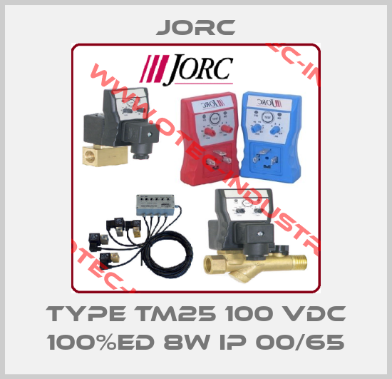 Type TM25 100 VDC 100%ED 8W IP 00/65-big