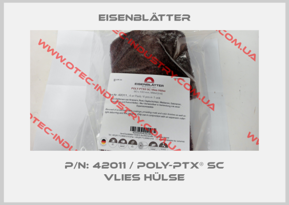 P/N: 42011 / POLY-PTX® SC Vlies Hülse-big