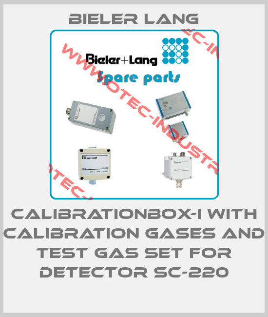 Calibrationbox-i with calibration gases and test gas set for detector SC-220-big