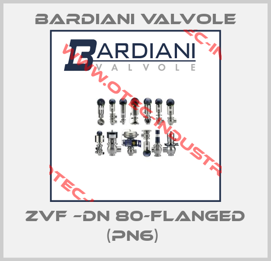 ZVF –DN 80-FLANGED (PN6) -big