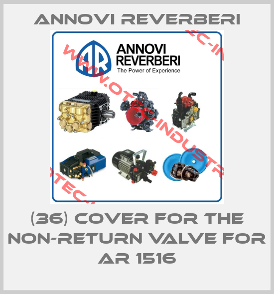 (36) cover for the non-return valve for AR 1516-big