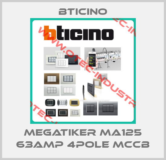 MEGATIKER MA125 63AMP 4POLE MCCB-big
