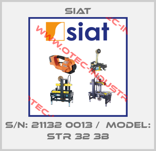 S/N: 21132 0013 /  MODEL: STR 32 3B-big