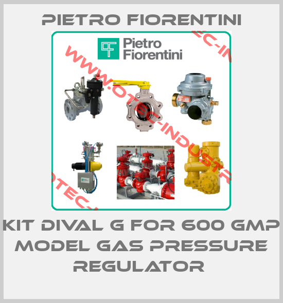 KIT DIVAL G FOR 600 GMP MODEL GAS PRESSURE REGULATOR -big