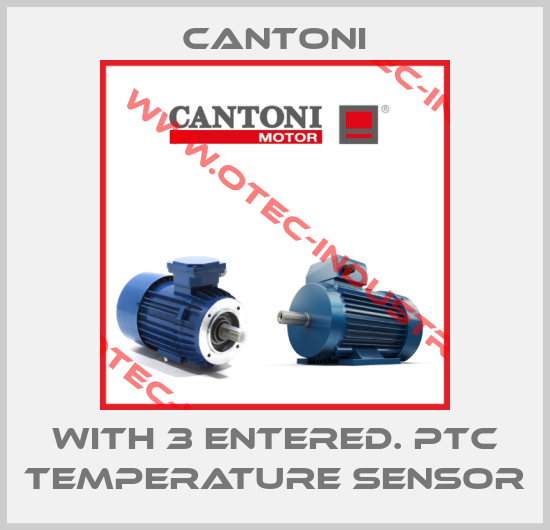 with 3 entered. PTC temperature sensor-big