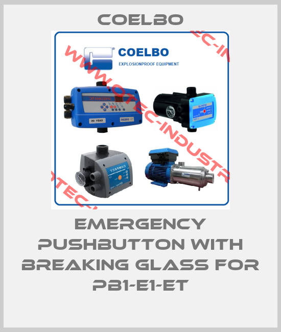 Emergency Pushbutton with Breaking Glass for PB1-E1-ET-big