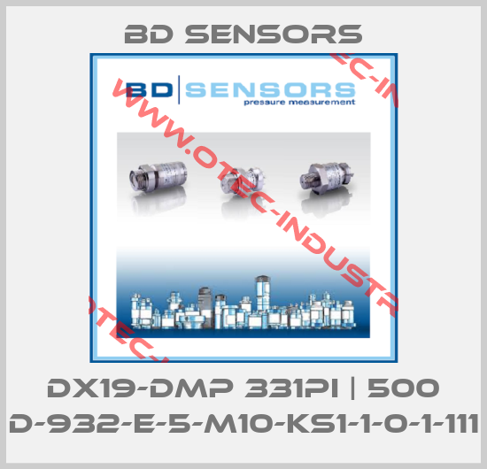 DX19-DMP 331PI | 500 D-932-E-5-M10-KS1-1-0-1-111-big