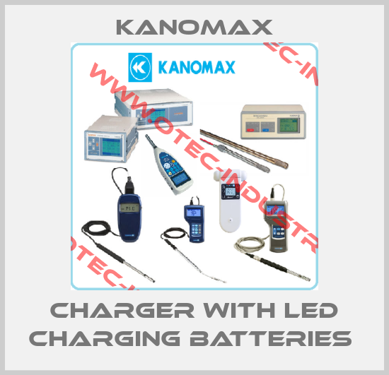 Charger with LED charging batteries -big