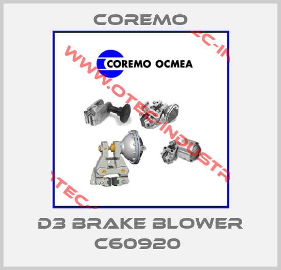 D3 BRAKE BLOWER C60920 -big