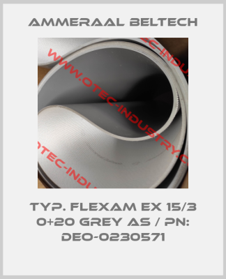 Typ. Flexam EX 15/3 0+20 grey AS / PN: DEO-0230571-big