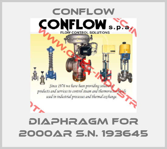 Diaphragm for 2000AR S.N. 193645-big