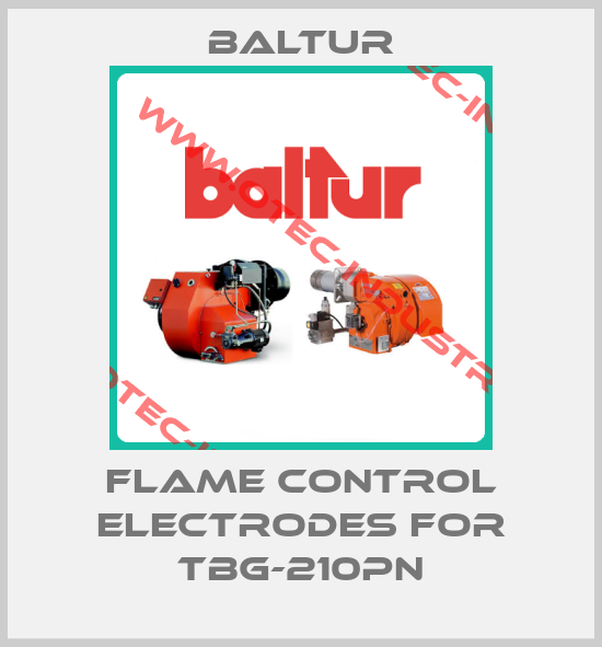 flame control electrodes for TBG-210PN-big
