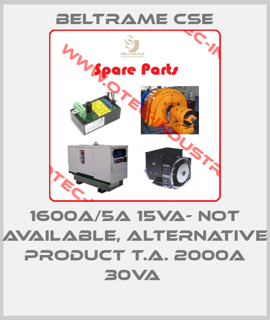 1600A/5A 15va- not available, alternative product T.A. 2000A 30VA -big