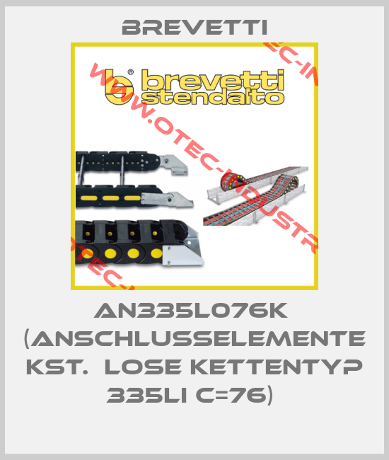 AN335L076K  (Anschlusselemente Kst.  lose Kettentyp 335LI C=76) -big
