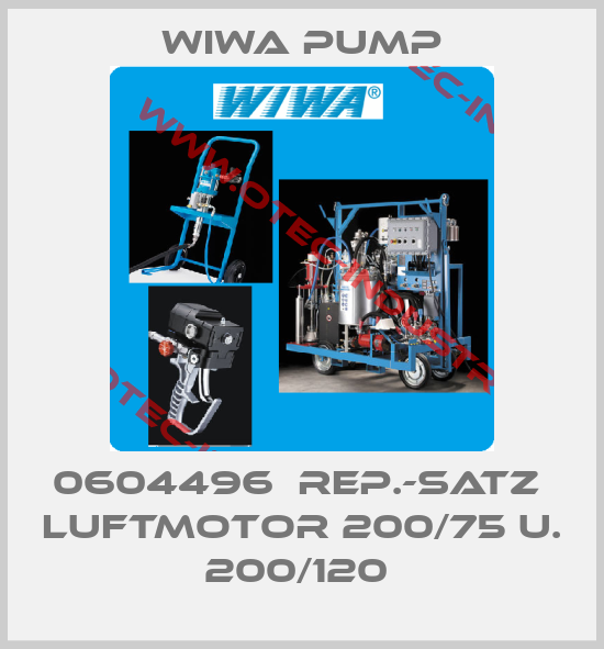 0604496  Rep.-Satz  Luftmotor 200/75 u. 200/120 -big
