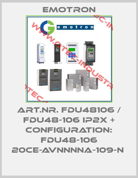 Art.Nr. FDU48106 / FDU48-106 IP2X + Configuration: FDU48-106 20CE-AVNNNNA-109-N -big