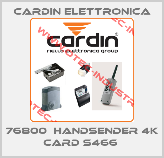 76800  Handsender 4K Card S466 -big