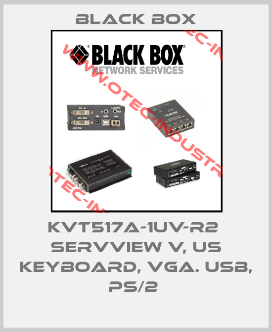 KVT517A-1UV-R2  ServView V, US Keyboard, VGA. USB, PS/2 -big