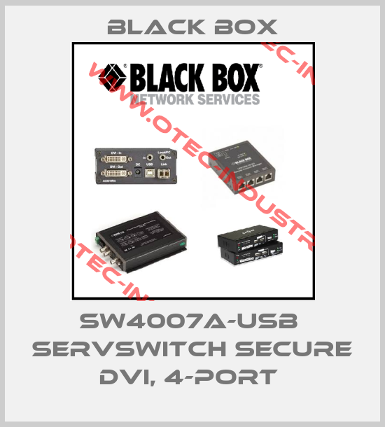 SW4007A-USB  ServSwitch Secure DVI, 4-Port -big