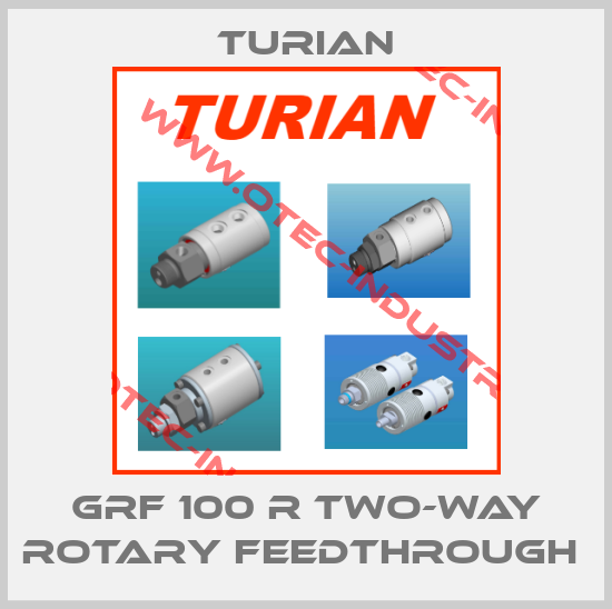 GRF 100 R Two-way rotary feedthrough -big