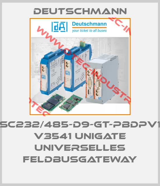 SC232/485-D9-GT-PBDPV1 V3541 UNIGATE Universelles Feldbusgateway-big