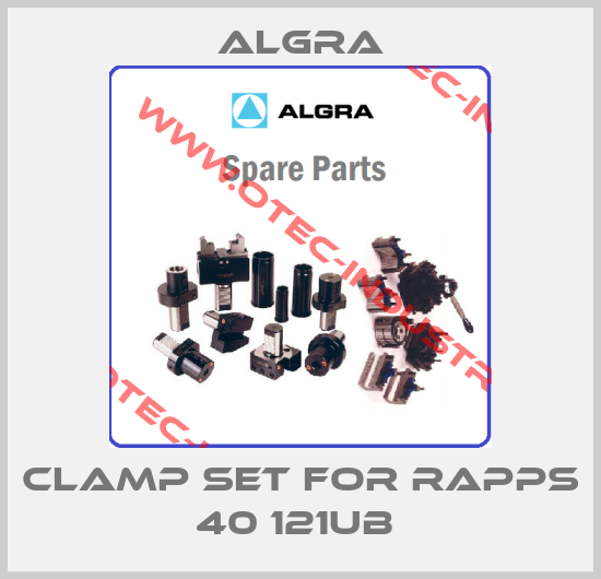 Clamp Set for RAPPS 40 121UB -big